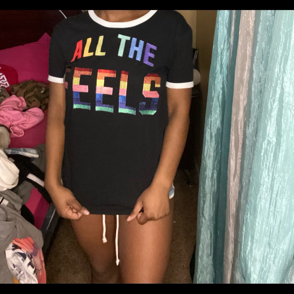 All the feels pink nation shirt